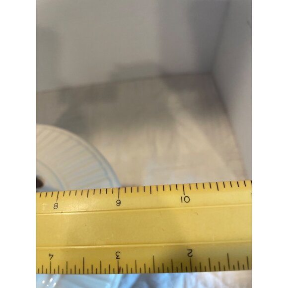 Vintage Yankee Candle Stoneware Lantern with Dragonfly & Floral Design Beige - Picture 8 of 8